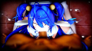 The Librarians Blue Hair Blowjob Adventure