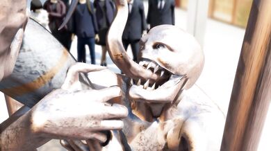 My name is Bronze and Im an Ultragirl statue, and if you think thats hot, wait until you see what else I can do!