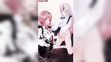 Suzus Love Triangle: Nakiri, Ayame and Takane Lui