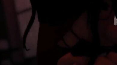 Big-titted slut explores various kinds of sex in Roblox