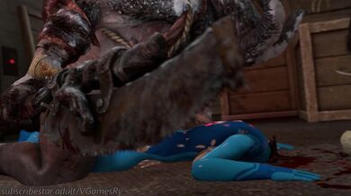 Samus Aran - The Warehouse [Full Video] [Guro] [VGamesRy]