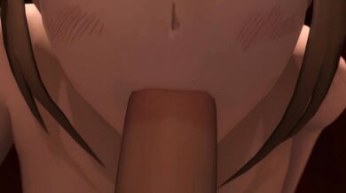 Toga, Blowjob and the Great Futa in 1080P