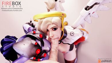 The Widow and Mercy: Double Blowjob [Firebox Studio]