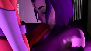 Black Superheroes and their Hentai Adventures with Raven, Starfire, Black Jr XIII