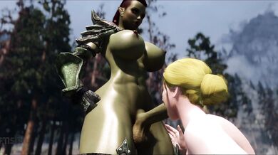 Curvaceous-Blonde-Northmaness-Massively-Pounded-By-A-Manly-Shemale-And-An-Orcish-Monster