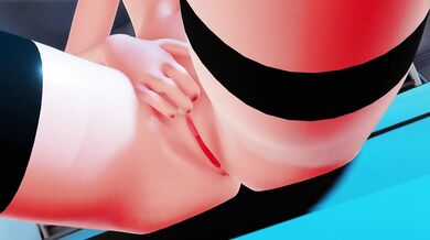 A young girl explores her sexuality with ants, spiders, and bees in [Lososos] First Insect Video