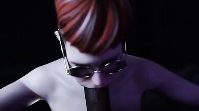 Sexy newsreader Rachel Casich presents a BBC special report on how to give the perfect blow job