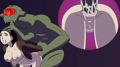 Watch Alyx and Vance take on the Xen Vortigaunts in this hentai porn video!