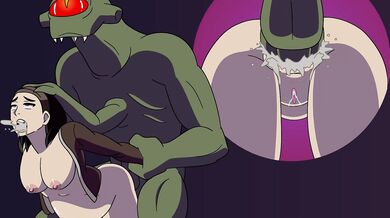 Watch Alyx and Vance take on the Xen Vortigaunts in this hentai porn video!