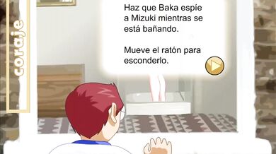 As Mizuki Showered, Her Hair Fell Down Like Silky Waterfalls