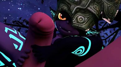 The Legend of Zelda: Ocarina of Time - Footjob for Midna (Part 2)