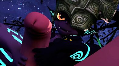 The Legend of Zelda: Ocarina of Time - Footjob for Midna (Part 2)