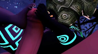 The Legend of Zelda: Ocarina of Time - Footjob for Midna (Part 2)