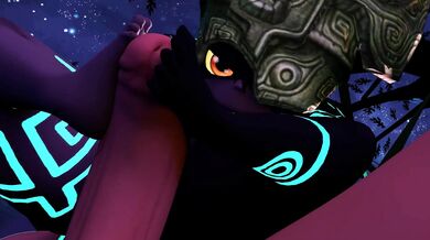 The Legend of Zelda: Ocarina of Time - Footjob for Midna (Part 2)