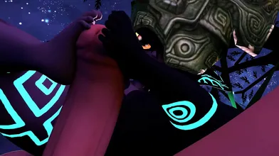 The Legend of Zelda: Ocarina of Time - Footjob for Midna (Part 2)