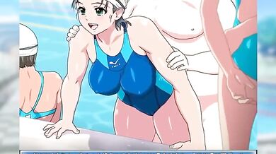 Four-way love between four hot girls in tight latex bodysuits!