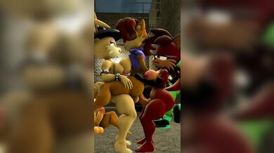 The Two Sides of Double-sided Sally and her Grey Yordle Lover