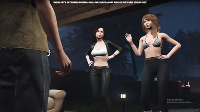 Slumber Party Sexcapades with Vickie and Rachel End in a Threesome