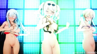 Sexy Party Tonight! Lets Dance and Get [000MMD]!