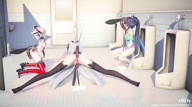 The Hentai Princess and the Insect Lover: A Tale of Forbidden Love in the Bathroom