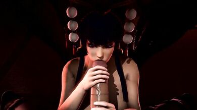 Supernatural Fucking with Nyotengu, Ryu Hayabusa and Big Dicks in Onagispace