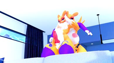 Tail-Loving Renamon (High Sat 4k PMV) - The Erotic Adventure of a Girl and her Purrfect Pal