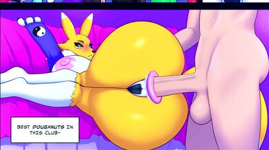 Tail-Loving Renamon (High Sat 4k PMV) - The Erotic Adventure of a Girl and her Purrfect Pal