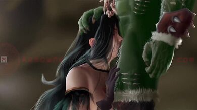 The Orc Captains Command: Yennefer the Witch Gets Fucked by a Blowjob from an Unlikely Source