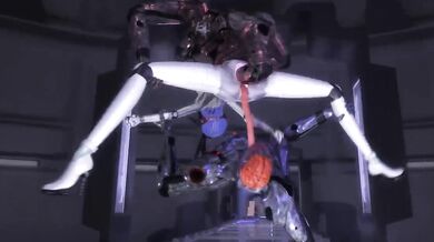 Exploring the depths of pleasure with a sexy doppelganger and her alpha male lover in a 3D virtual reality spot