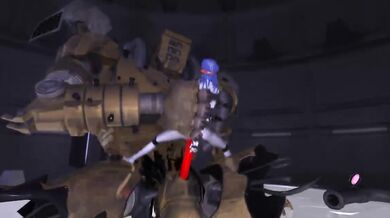 Exploring the depths of pleasure with a sexy doppelganger and her alpha male lover in a 3D virtual reality spot