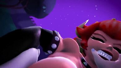 Reborn as a Sexy Bowsette, She Fucks the Angle in an Amateur SFM Video