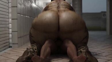 ALIEN HUNTER ON A SPACE CRUISER - RIDING THE WAVES OF LUST