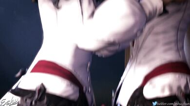 During a routine inspection of her starship, Yshtola discovers a new kind of docking system that allows for a more intimate experience