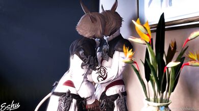 During a routine inspection of her starship, Yshtola discovers a new kind of docking system that allows for a more intimate experience