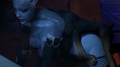 Erotic Adventures of Liara and her White Tentacles with FM!