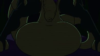 Spazman feeds his cock into a hungry ladys belly in this hardcore cock vore scene!