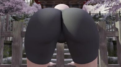 Sakuras Bike Shorts [Kissing]