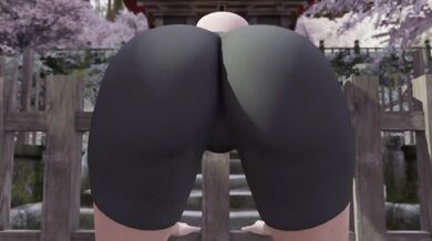Sakuras Bike Shorts [Kissing]
