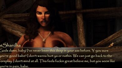 IMPERIAL COURTESANS PASSIONATE ENCOUNTER IN THE LAND OF SKYRIM AND REDGUARD