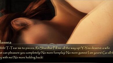 IMPERIAL COURTESANS PASSIONATE ENCOUNTER IN THE LAND OF SKYRIM AND REDGUARD