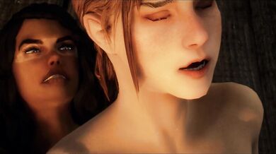 IMPERIAL COURTESANS PASSIONATE ENCOUNTER IN THE LAND OF SKYRIM AND REDGUARD