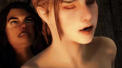 IMPERIAL COURTESANS PASSIONATE ENCOUNTER IN THE LAND OF SKYRIM AND REDGUARD