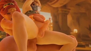 Mutual Hentai Pleasure Between a Femboy and Futa Urboza