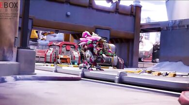 The Dirty DVa Academy - A Hentai Tentacle Fuckfest