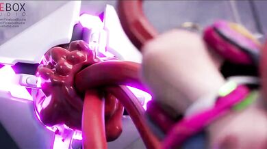 The Dirty DVa Academy - A Hentai Tentacle Fuckfest