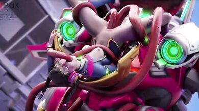 The Dirty DVa Academy - A Hentai Tentacle Fuckfest