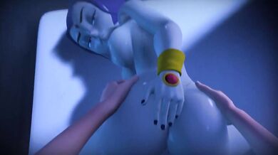 Furry Babe in a Ruffled Dress gets Fucked by her Ravenous Dog