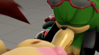 Anti-Semen, Sally and Fiona Battle Scourge in an Orgasmic Trio!