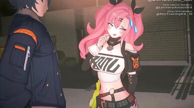 Husband and Wife Surprised by Slutty Step-Sister in the Living Room [ZZZ]