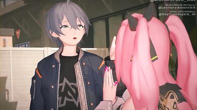 Husband and Wife Surprised by Slutty Step-Sister in the Living Room [ZZZ]